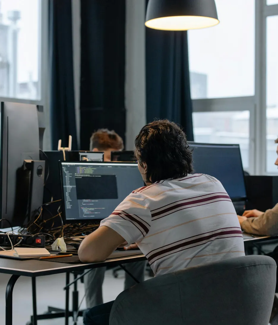 Endpoint Security Services - Developers working in the cybersecurity office